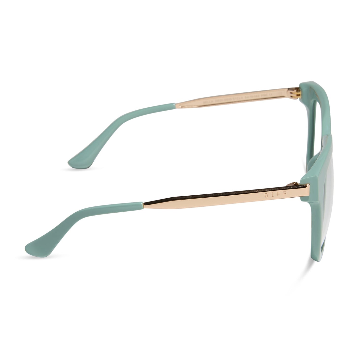 BELLA - STEEL TEAL + PRESCRIPTION GLASSES