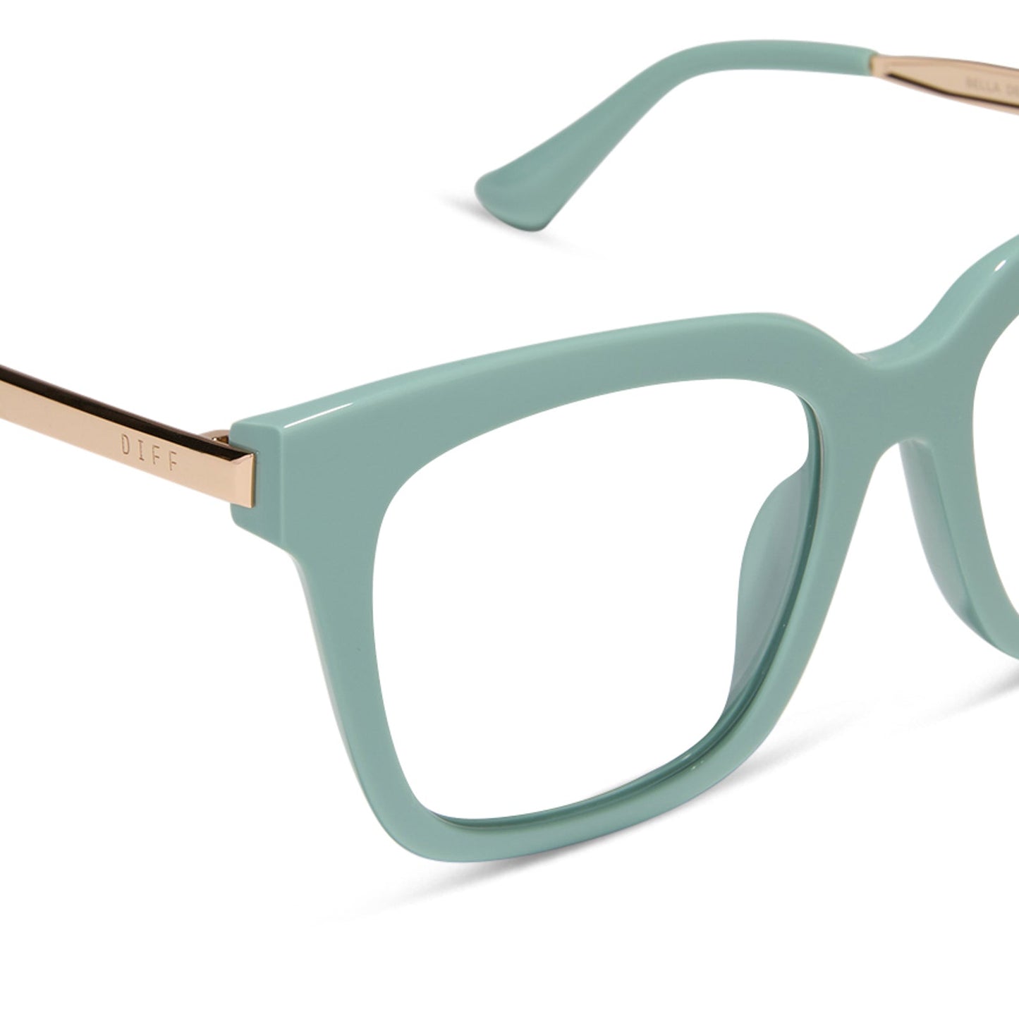 BELLA - STEEL TEAL + PRESCRIPTION GLASSES