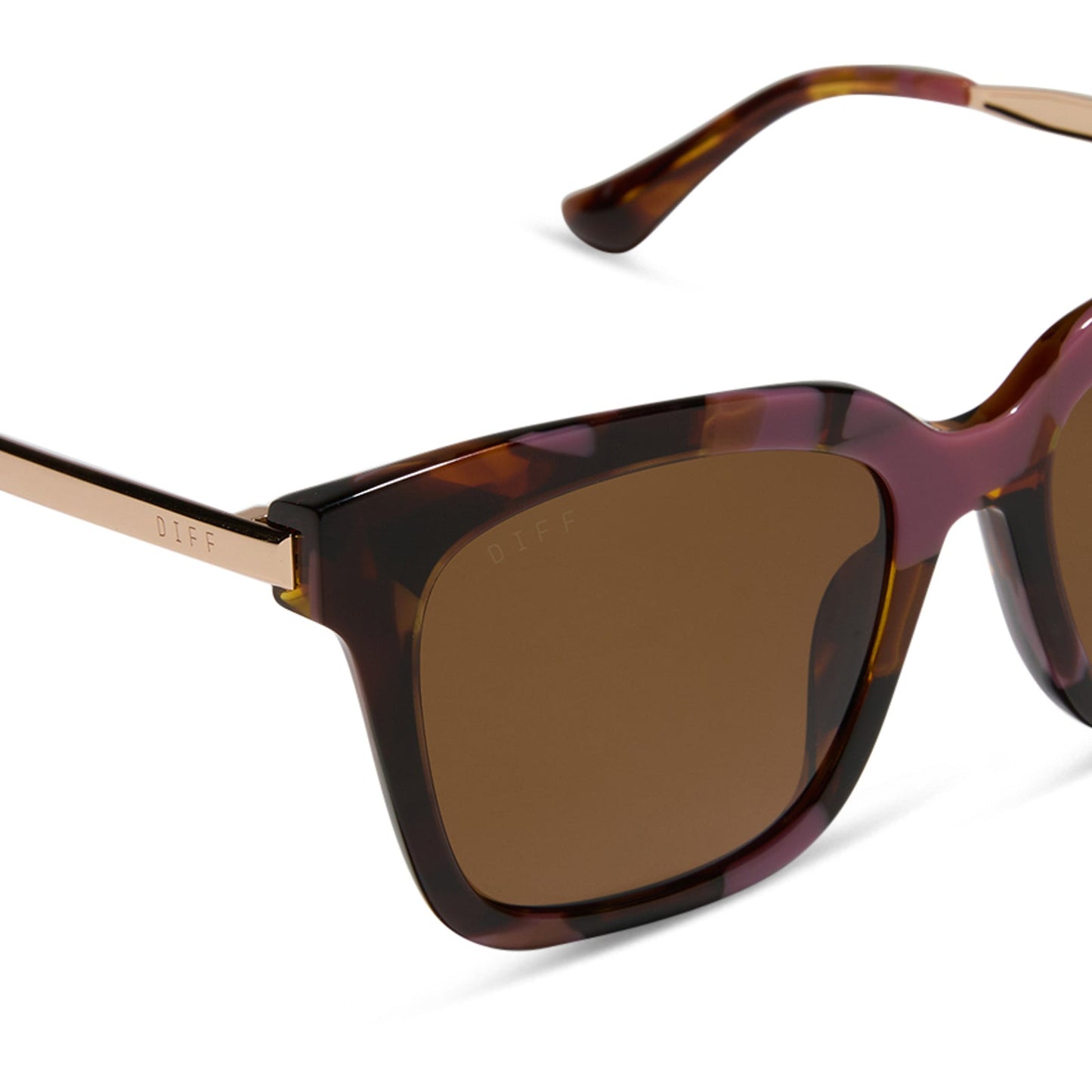 BELLA - TORINO TORTOISE + BROWN + POLARIZED SUNGLASSES