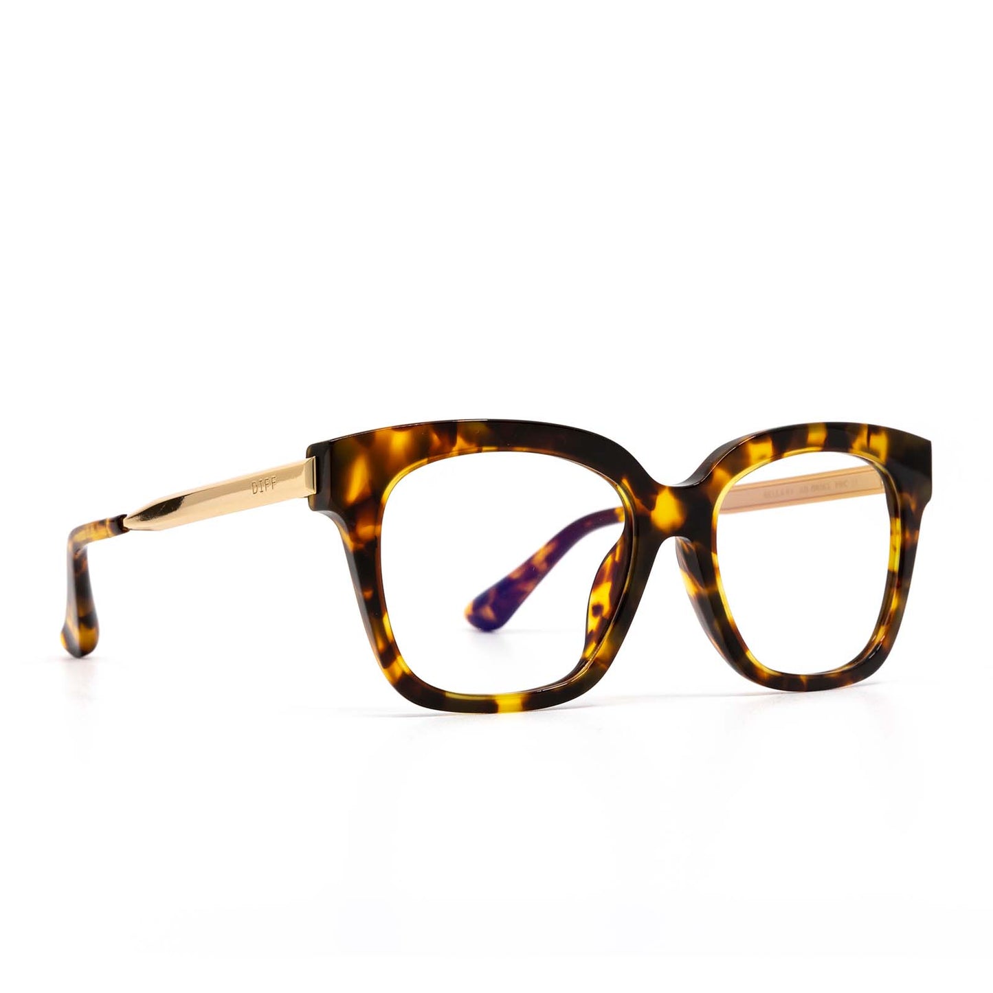 BELLA XS - AMBER TORTOISE + PRESCRIPTION GLASSES