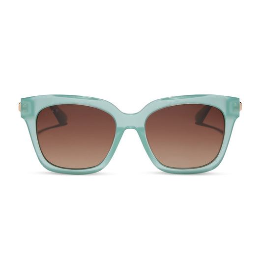 BELLA XS - AQUATIC AWE + BROWN GRADIENT + POLARIZED SUNGLASSES