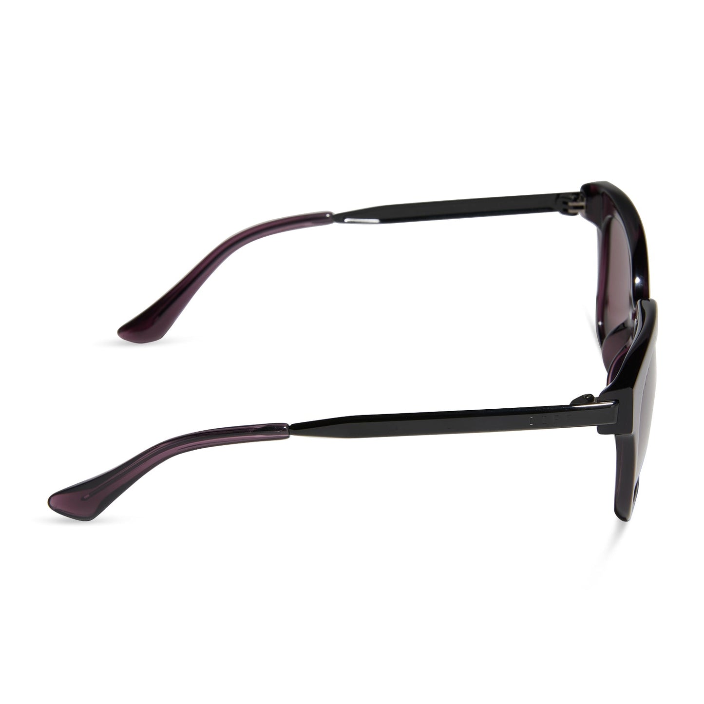 BELLA XS - AUBERGINE + AUBERGINE W SILVER FLASH + POLARIZED SUNGLASSES