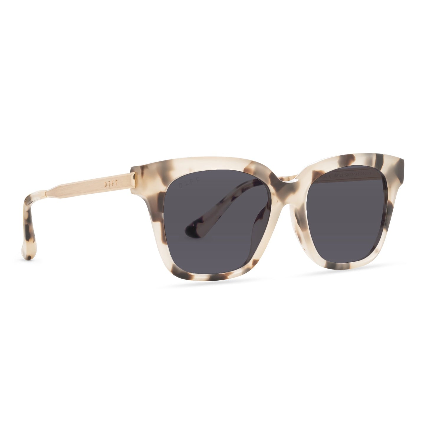 BELLA XS - CREAM TORTOISE + SOLID GREY SUNGLASSES