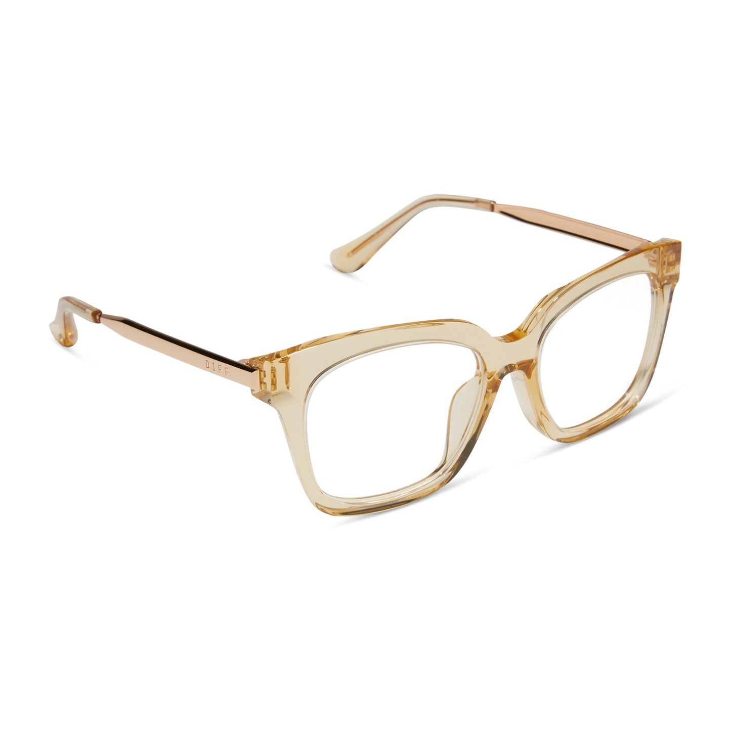 BELLA XS - HONEY CRYSTAL + PRESCRIPTION GLASSES