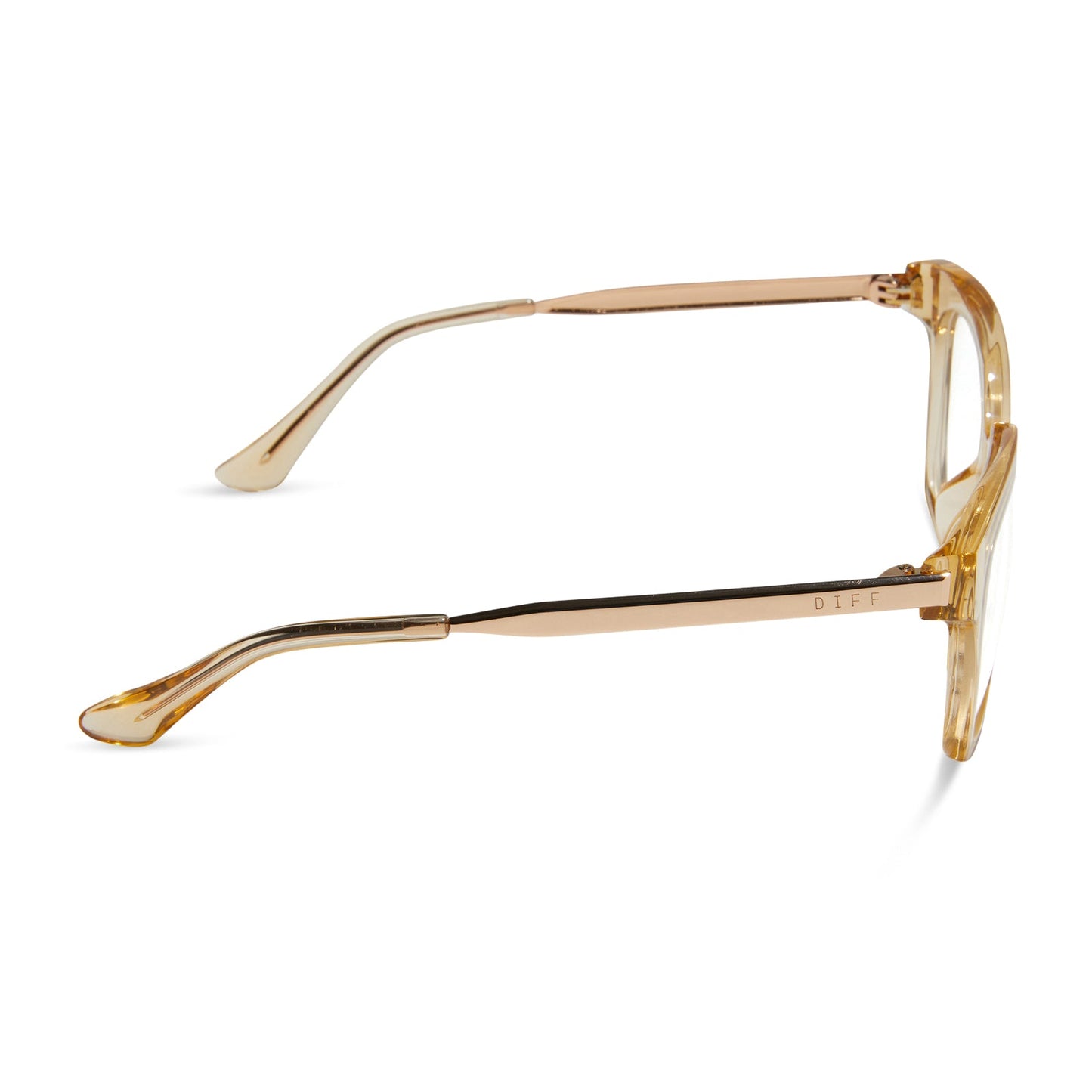 BELLA XS - HONEY CRYSTAL + PRESCRIPTION GLASSES