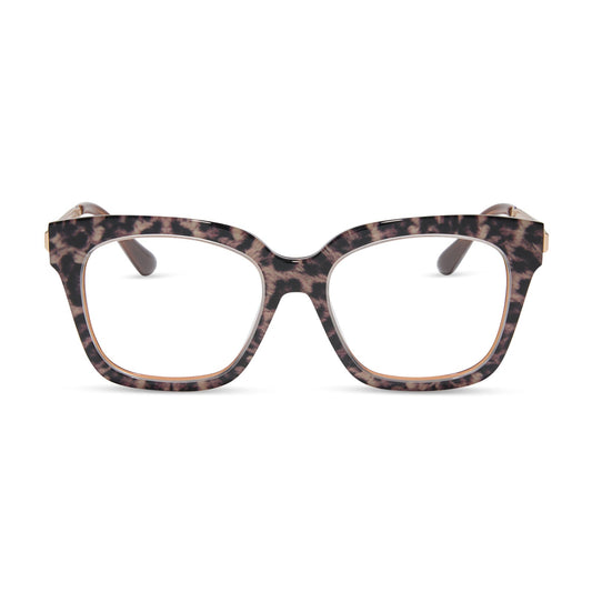 BELLA XS - LEOPARD TORTOISE + PRESCRIPTION GLASSES