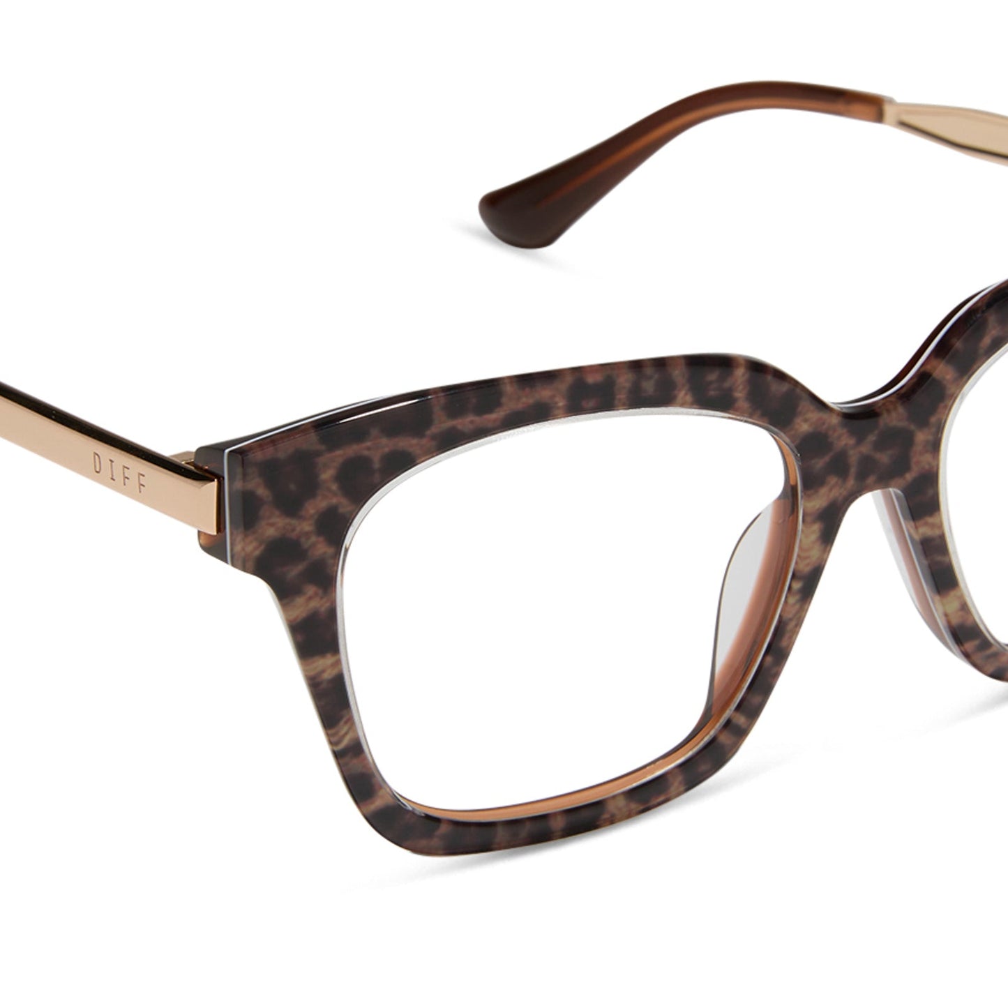 BELLA XS - LEOPARD TORTOISE + PRESCRIPTION GLASSES