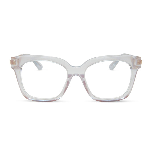 BELLA XS - OPALESCENT PINK + PRESCRIPTION GLASSES