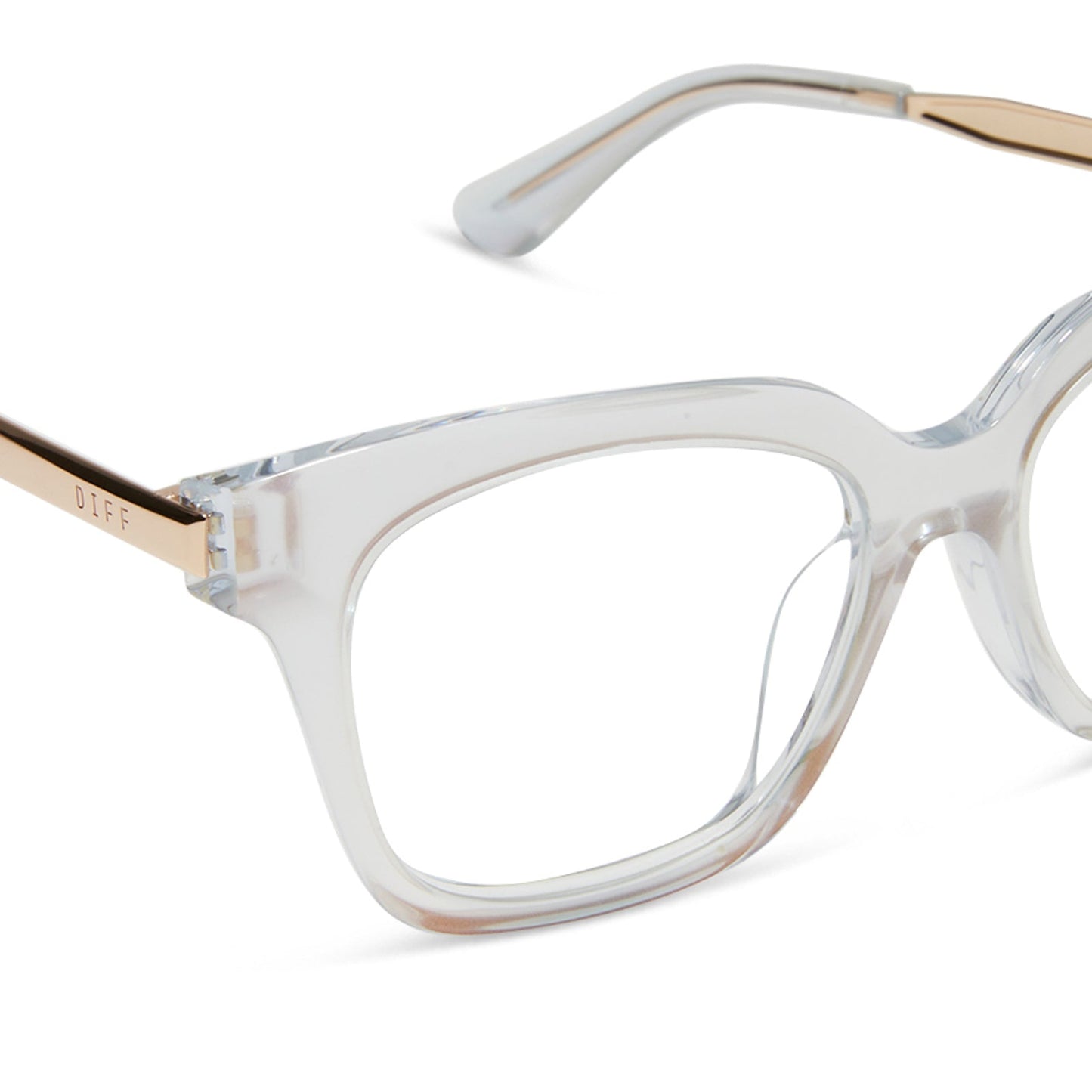 BELLA XS - OPALESCENT PINK + PRESCRIPTION GLASSES