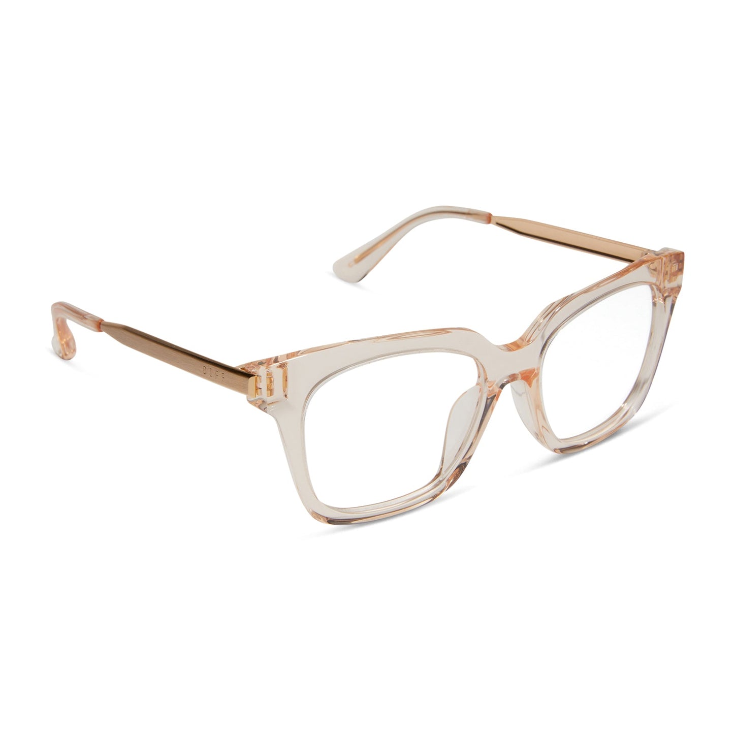 BELLA XS - VINTAGE ROSE CRYSTAL + PRESCRIPTION GLASSES