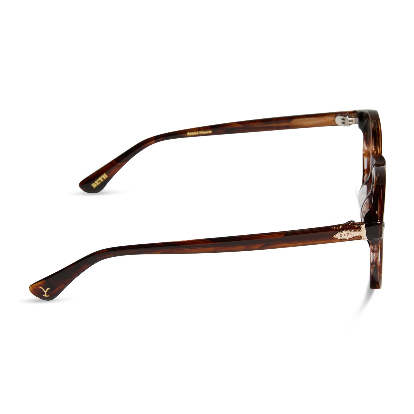 BETH - WARM SEQUOIA TORTOISE + PRESCRIPTION GLASSES