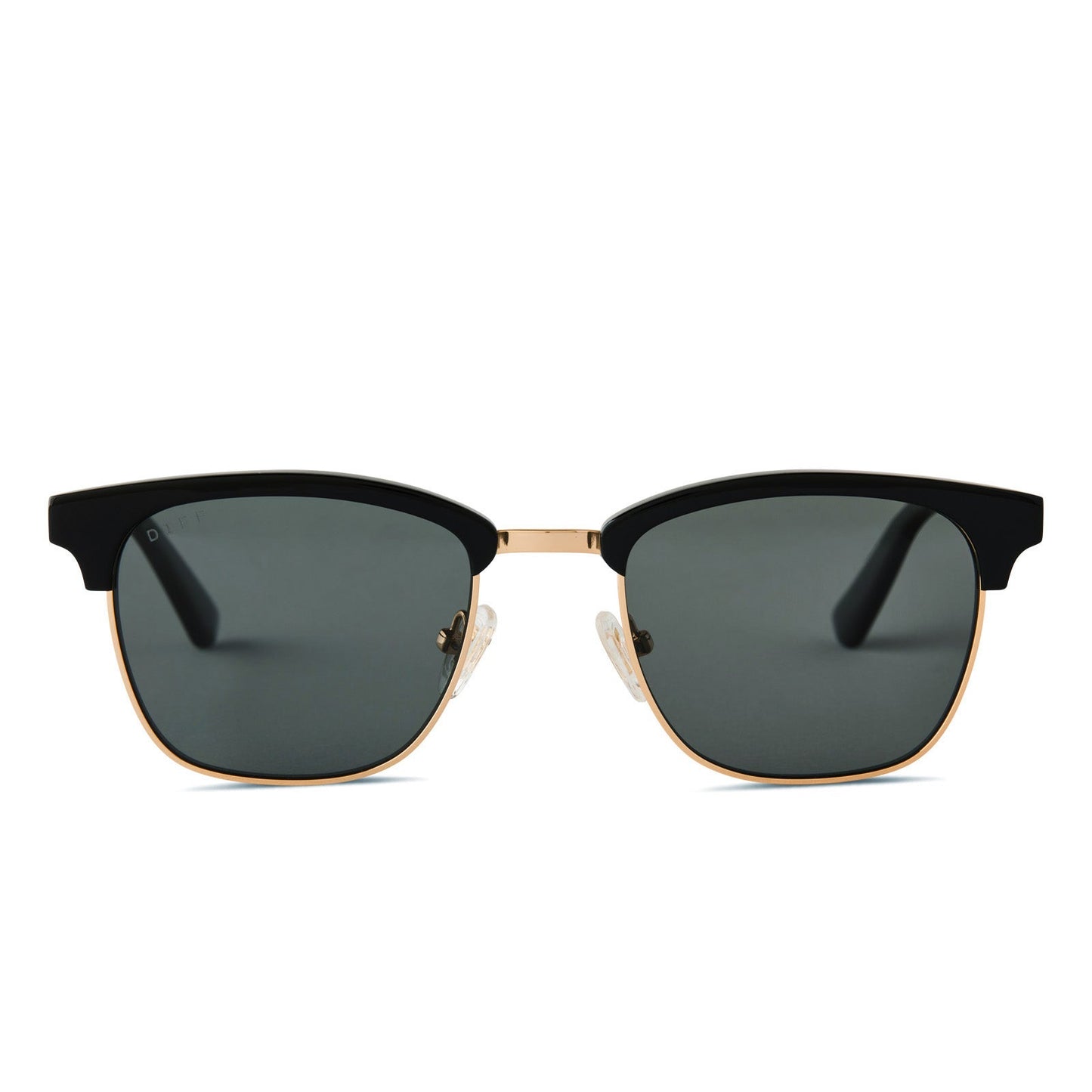 BIARRITZ - BLACK + GREY POLARIZED SUNGLASSES