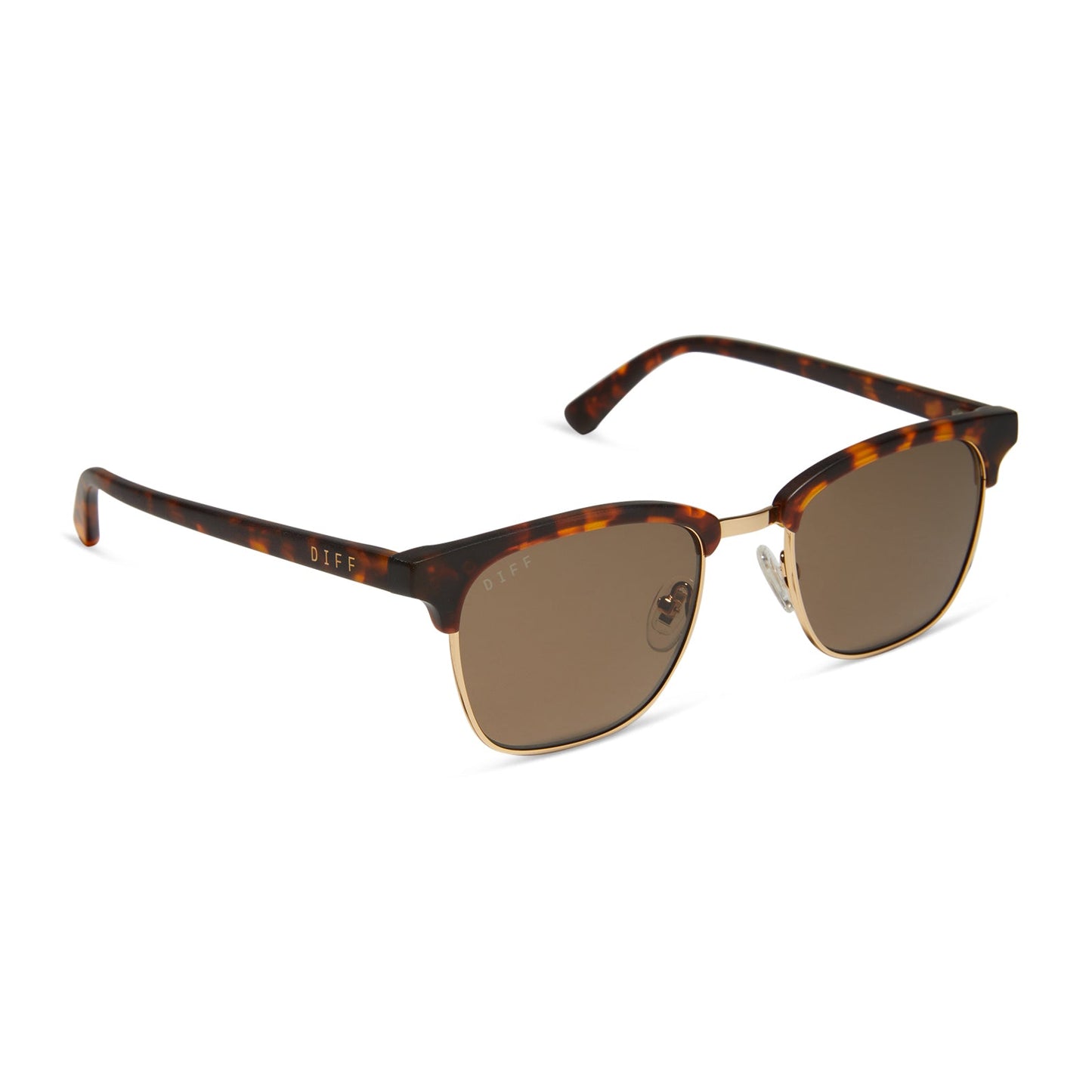 BIARRITZ - RICH TORTOISE + BROWN + POLARIZED SUNGLASSES