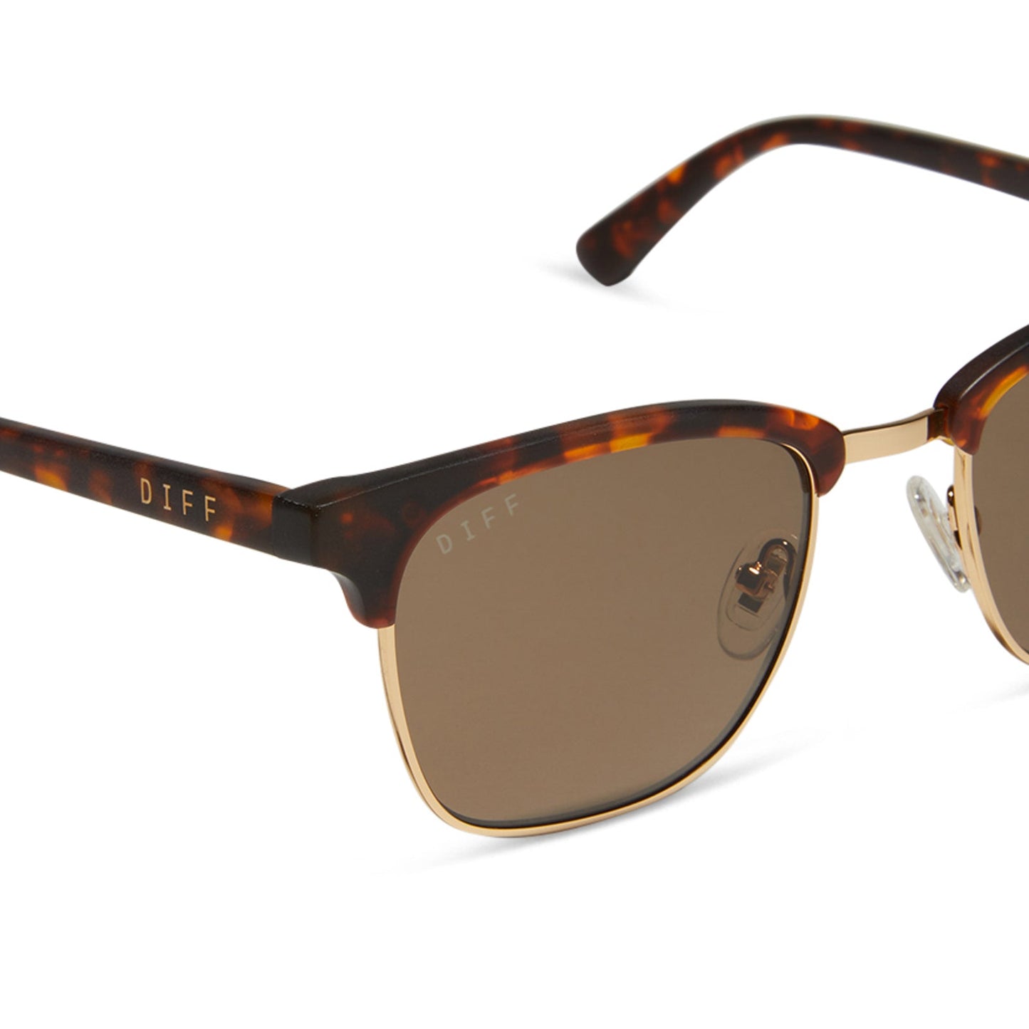 BIARRITZ - RICH TORTOISE + BROWN + POLARIZED SUNGLASSES