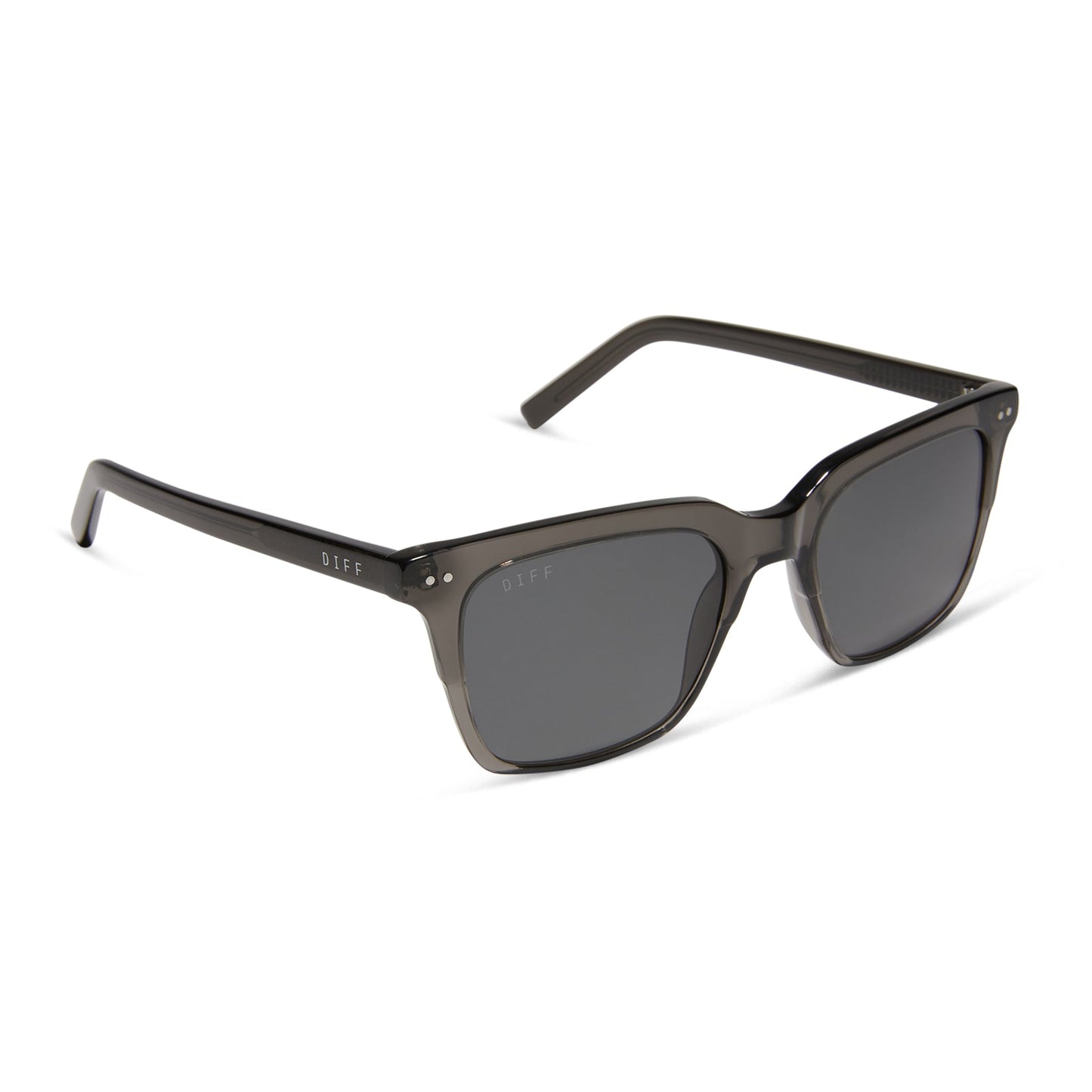 BILLIE - BLACK SMOKE CRYSTAL + GREY + POLARIZED SUNGLASSES