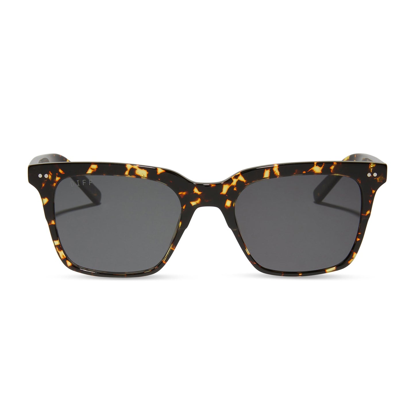 BILLIE - FIERY TORTOISE + GREY + POLARIZED SUNGLASSES