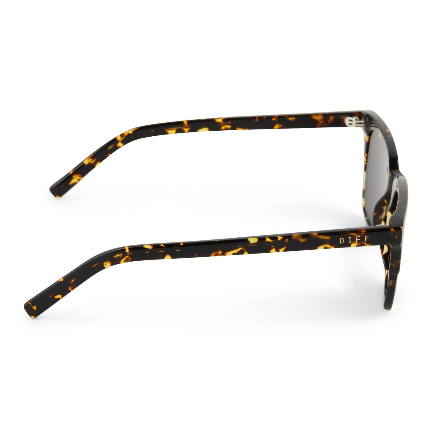 BILLIE - FIERY TORTOISE + GREY + POLARIZED SUNGLASSES