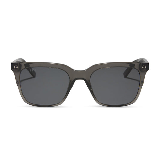 BILLIE XL - BLACK SMOKE CRYSTAL + GREY + POLARIZED SUNGLASSES