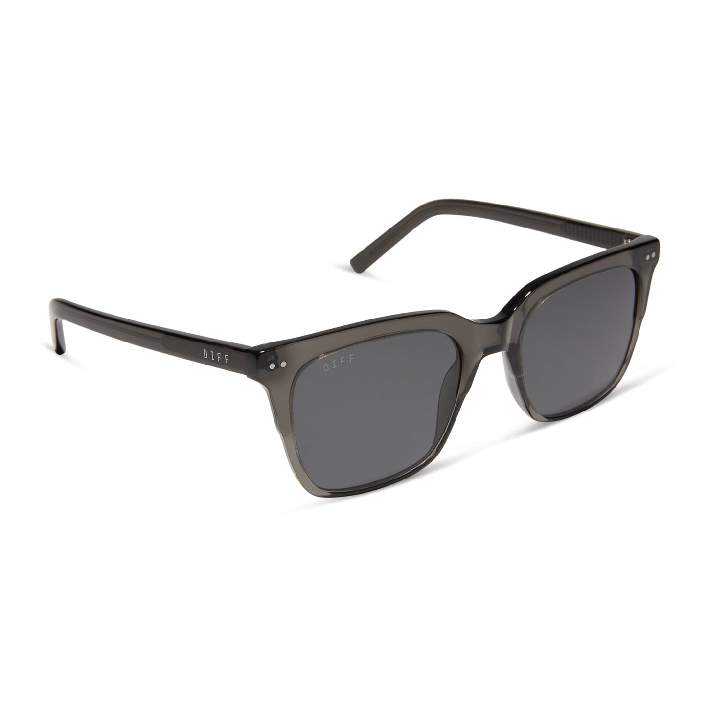 BILLIE XL - BLACK SMOKE CRYSTAL + GREY + POLARIZED SUNGLASSES