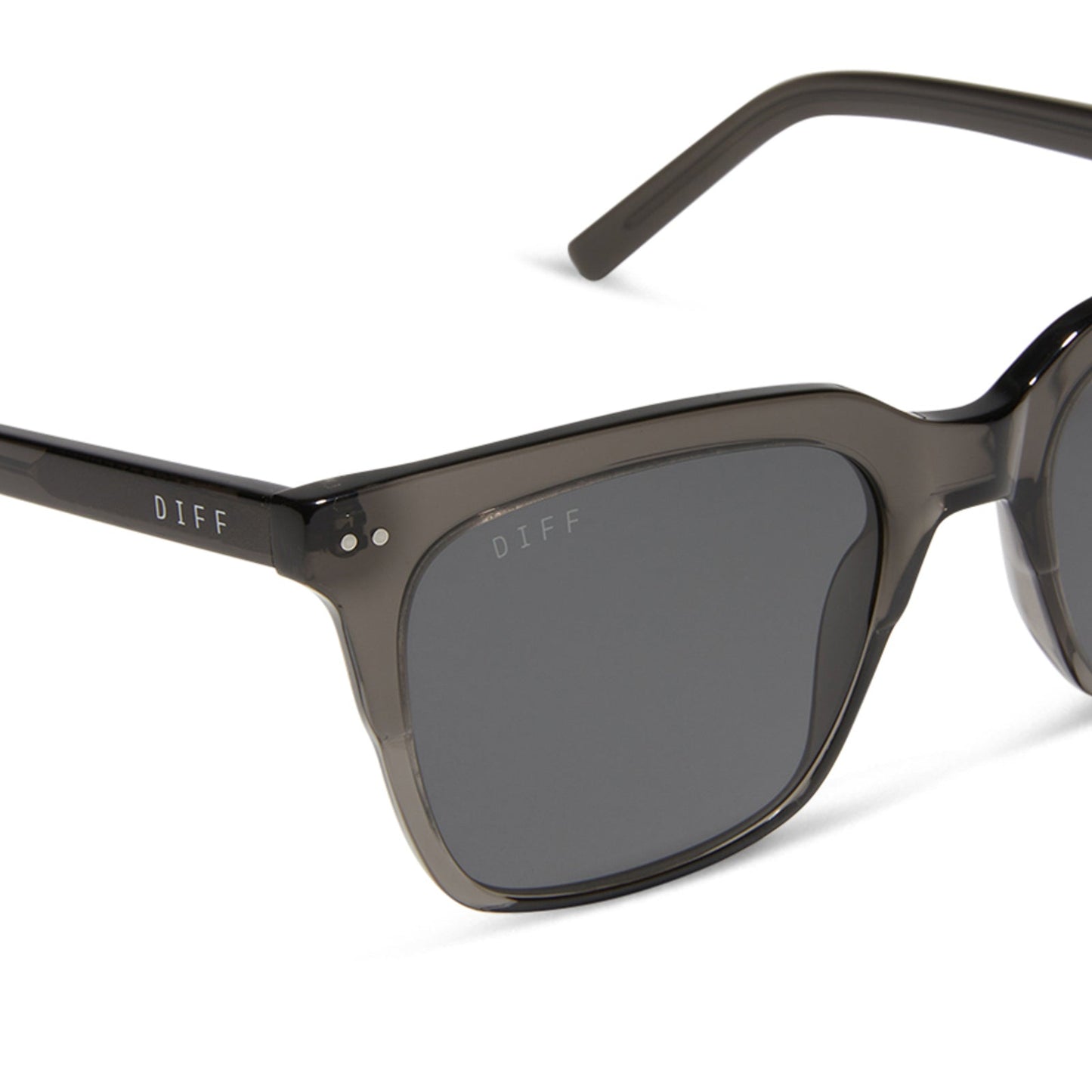 BILLIE XL - BLACK SMOKE CRYSTAL + GREY + POLARIZED SUNGLASSES