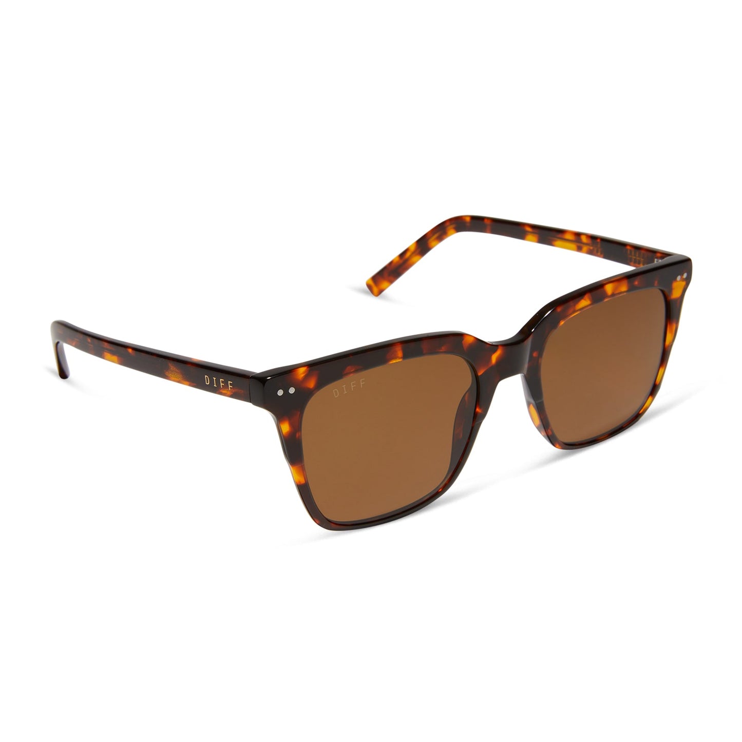 BILLIE XL - RICH TORTOISE + BROWN + POLARIZED SUNGLASSES