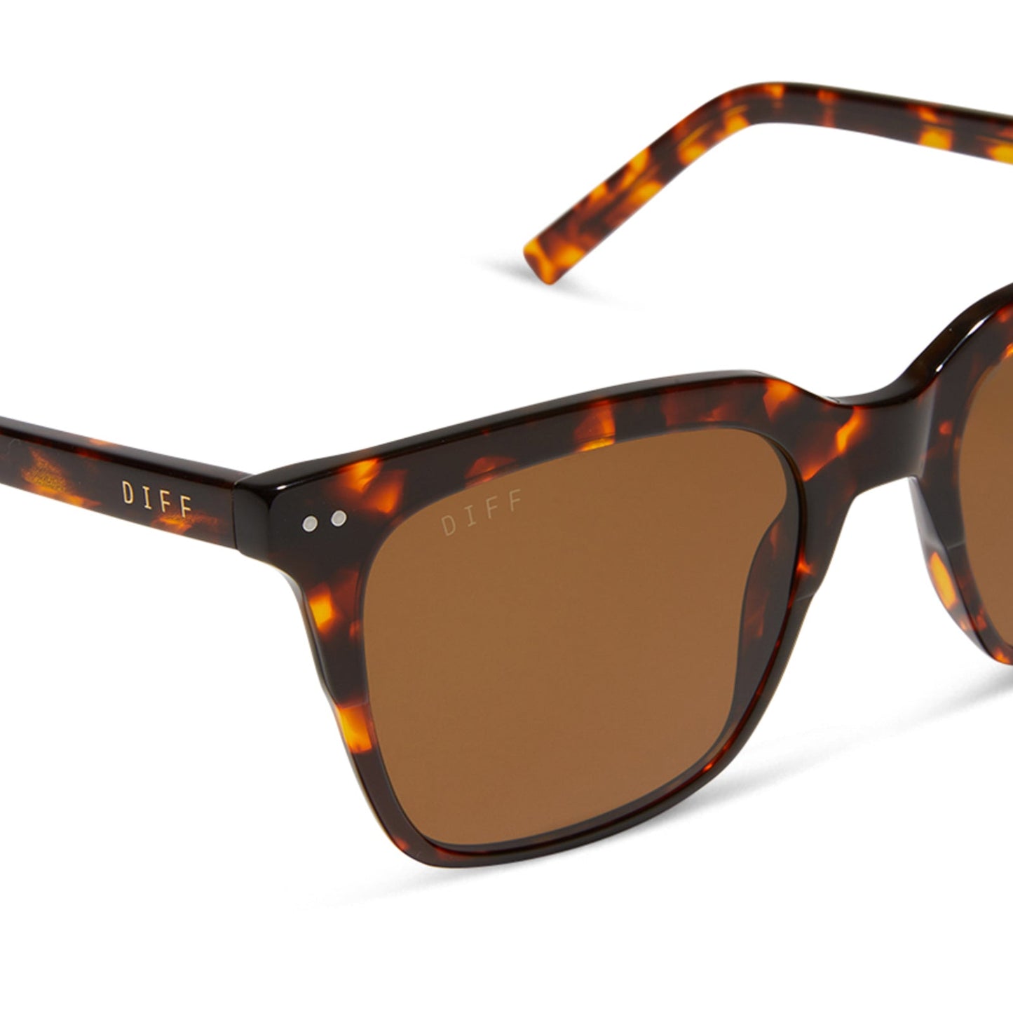 BILLIE XL - RICH TORTOISE + BROWN + POLARIZED SUNGLASSES