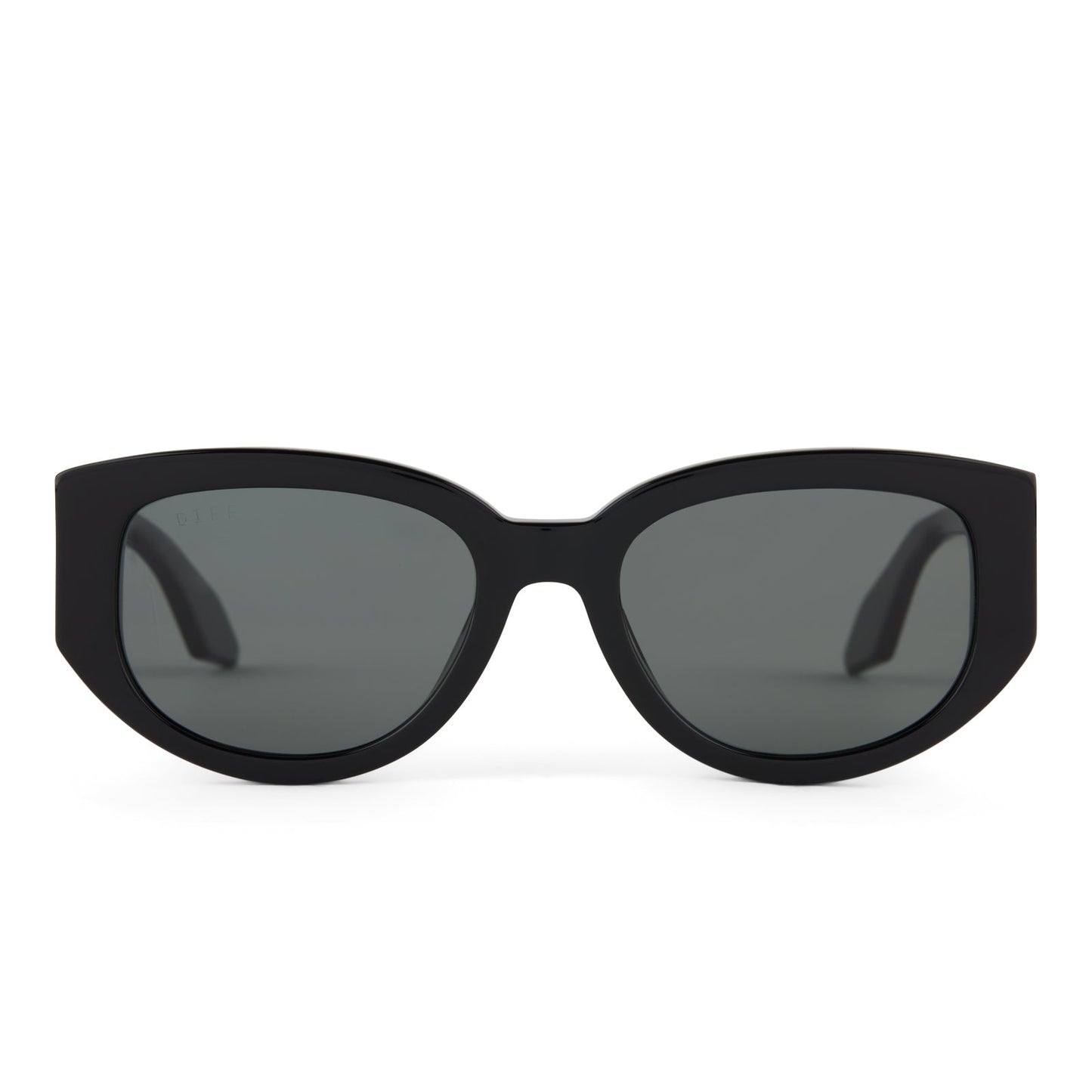 DREW - BLACK + GREY + POLARIZED SUNGLASSES