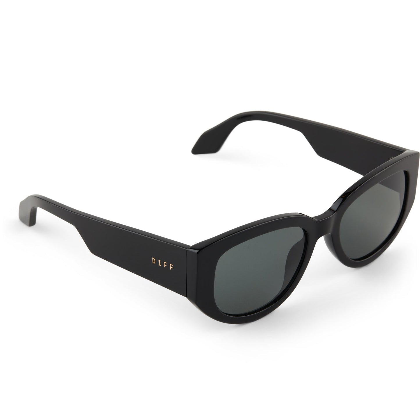 DREW - BLACK + GREY + POLARIZED SUNGLASSES