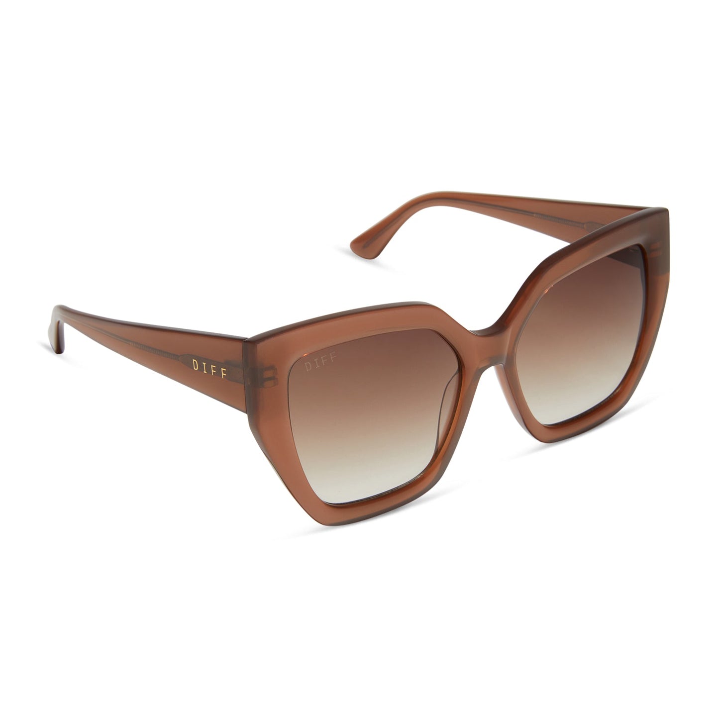 BLAIRE - MACCHIATO + BROWN GRADIENT SUNGLASSES