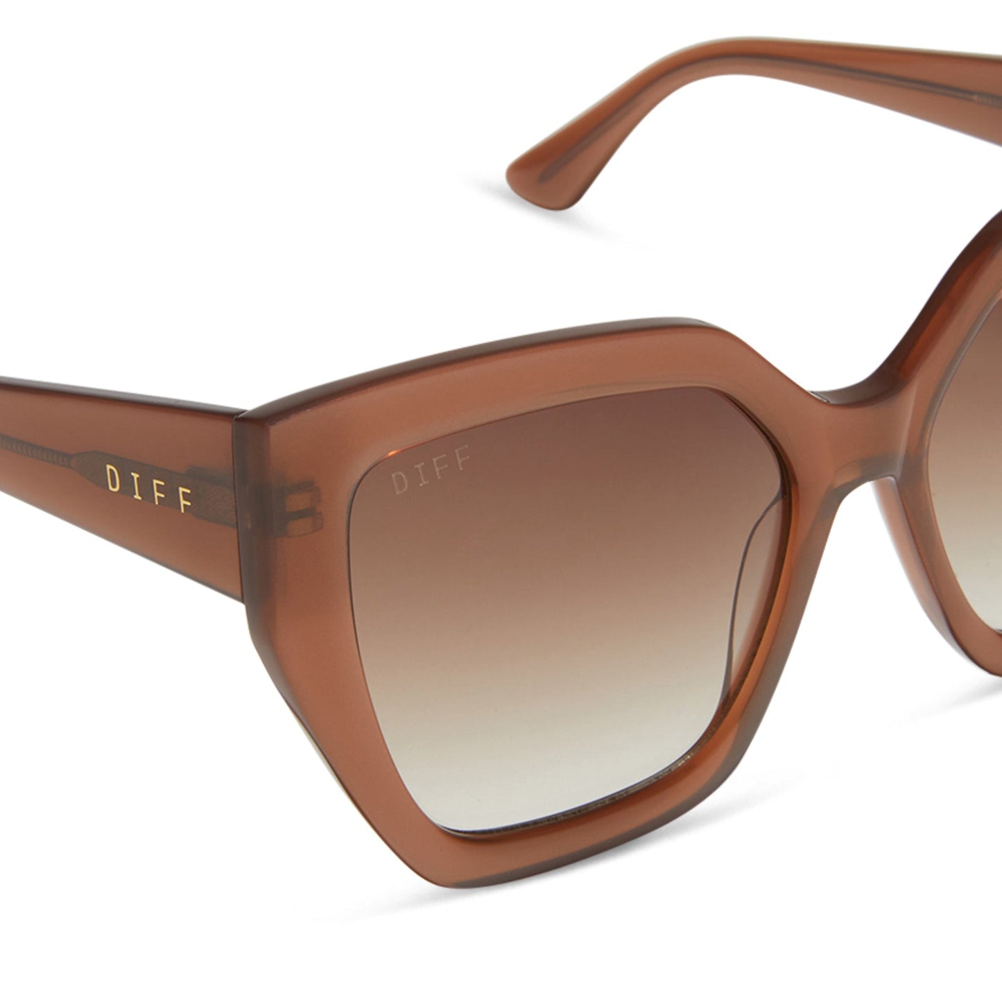 BLAIRE - MACCHIATO + BROWN GRADIENT SUNGLASSES