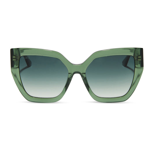 BLAIRE - SAGE CRYSTAL + G15 GRADIENT + POLARIZED SUNGLASSES