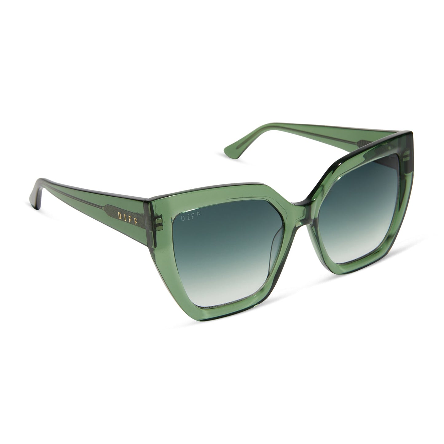 BLAIRE - SAGE CRYSTAL + G15 GRADIENT + POLARIZED SUNGLASSES