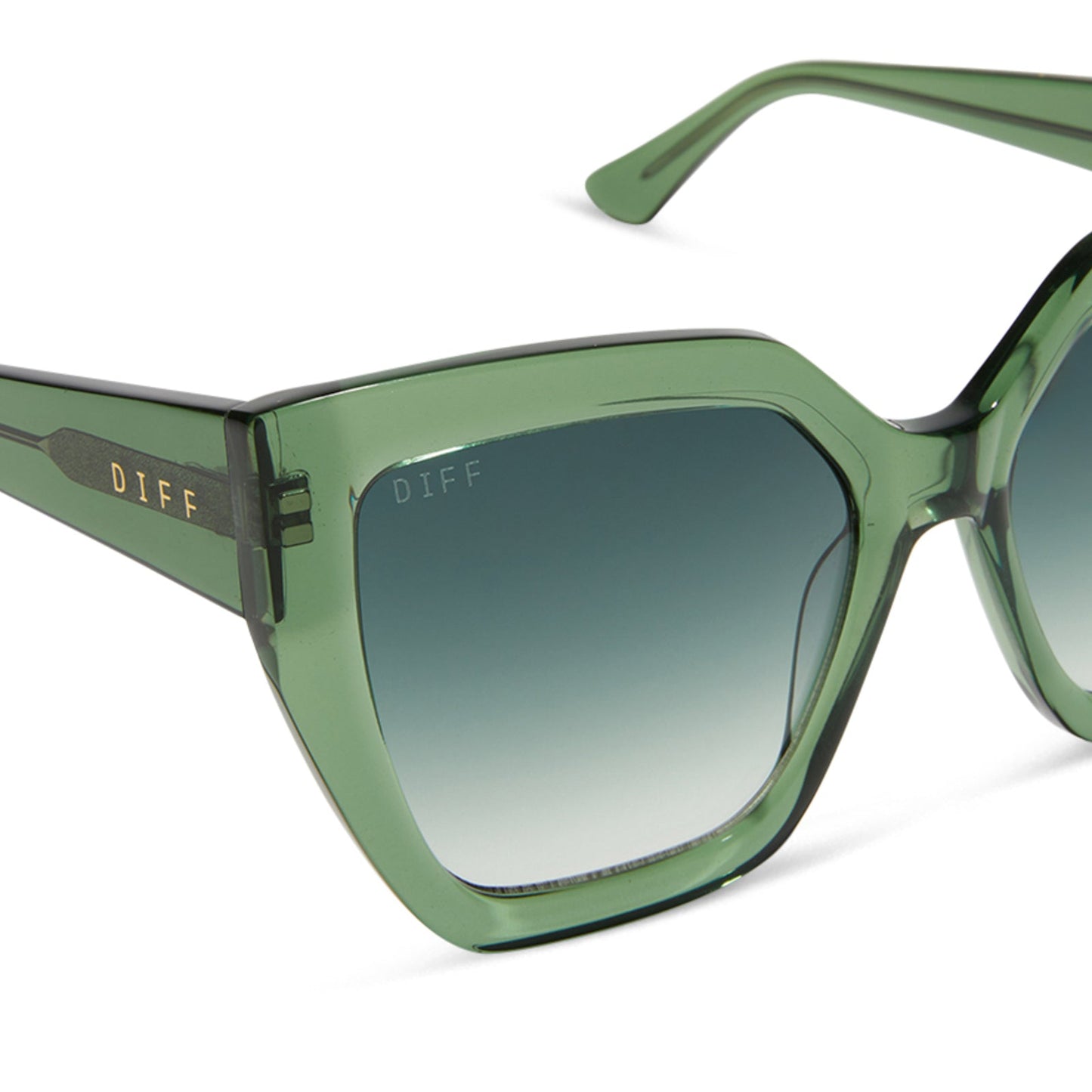 BLAIRE - SAGE CRYSTAL + G15 GRADIENT + POLARIZED SUNGLASSES