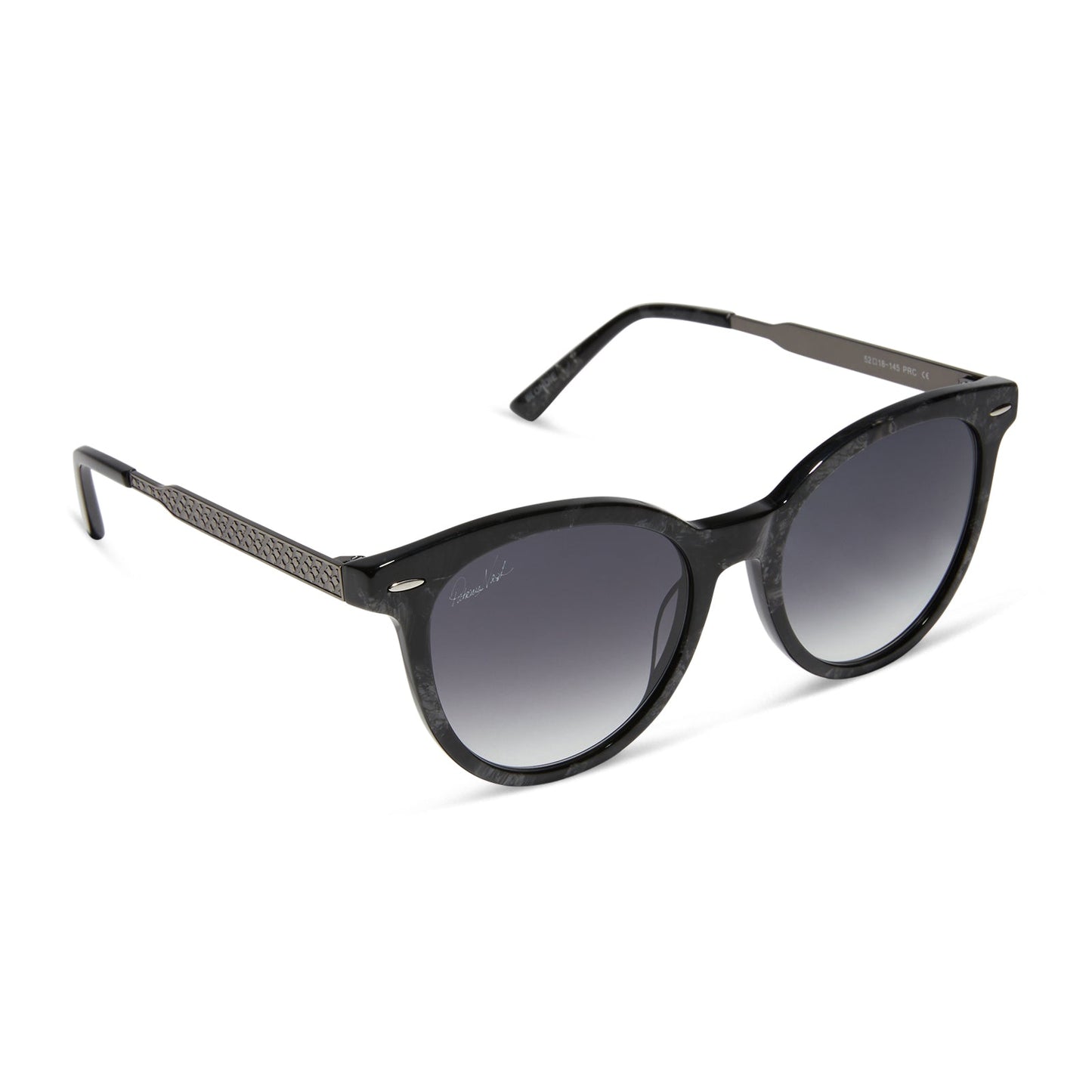 PATRICIA NASH - BLONDIE + ANTIQUE METALLIC + GREY GRADIENT SUNGLASSES