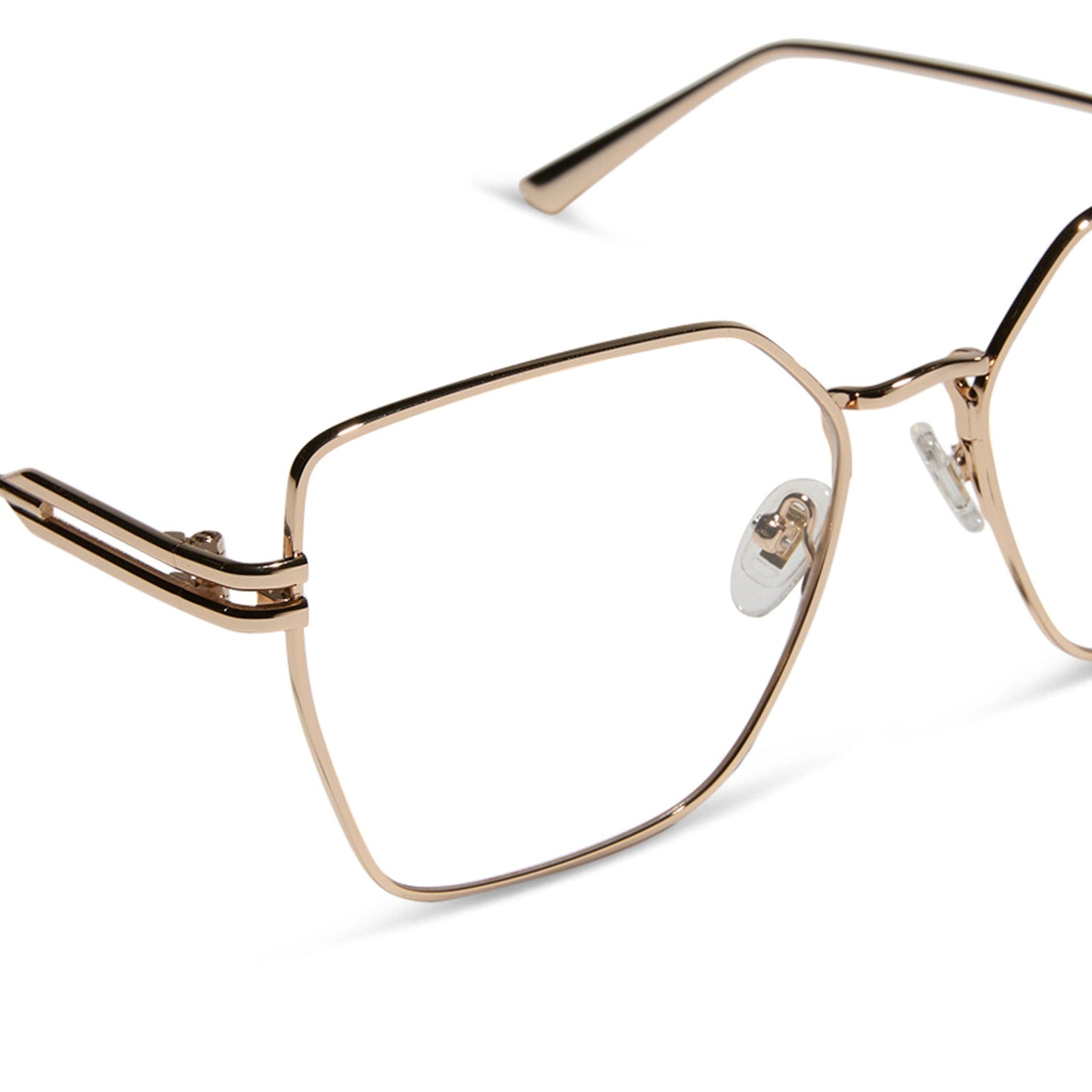 BONNIE - GOLD + PRESCRIPTION GLASSES