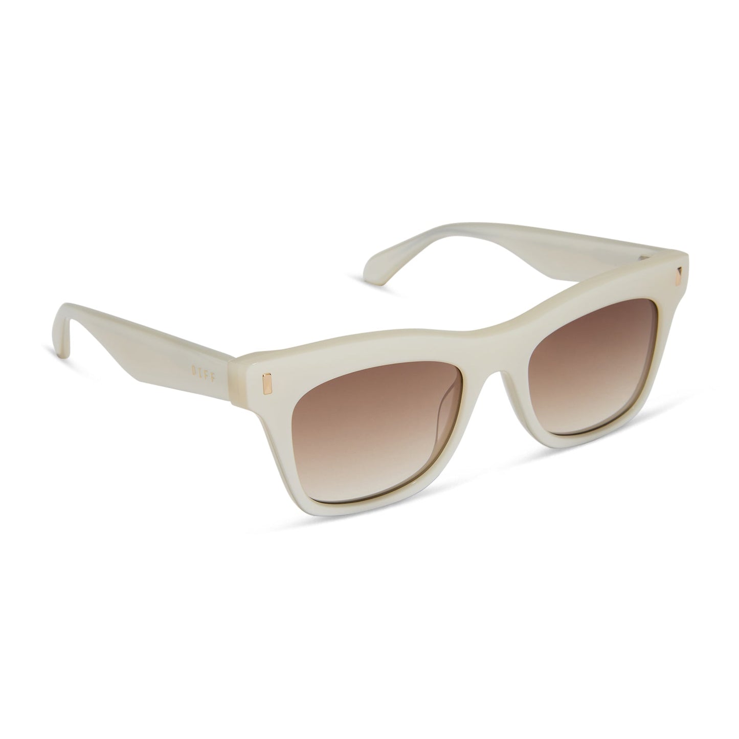 BRADLEY - OPALINE + BROWN SUNGLASSES