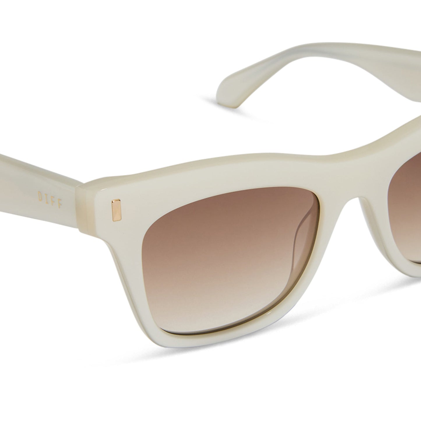 BRADLEY - OPALINE + BROWN SUNGLASSES