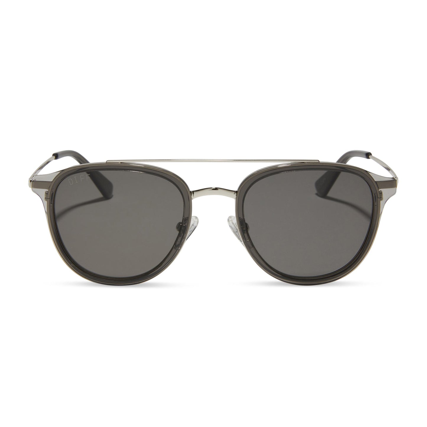 CAMDEN - BLACK SMOKE CRYSTAL + GREY + POLARIZED SUNGLASSES