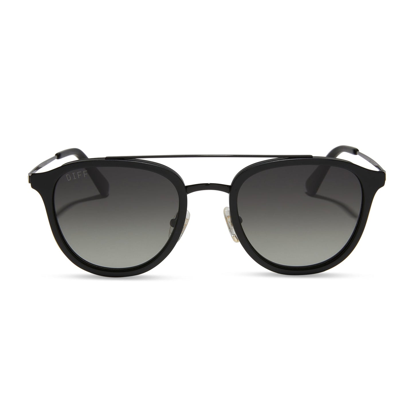 CAMDEN - MATTE BLACK + GREY GRADIENT POLARIZED SUNGLASSES