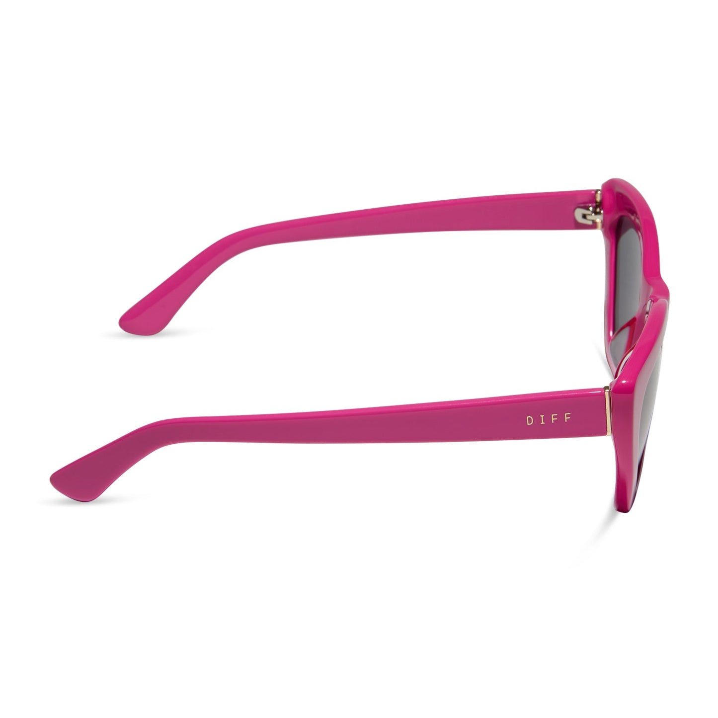 CAMILA - BRIGHT PINK + GREY + POLARIZED SUNGLASSES