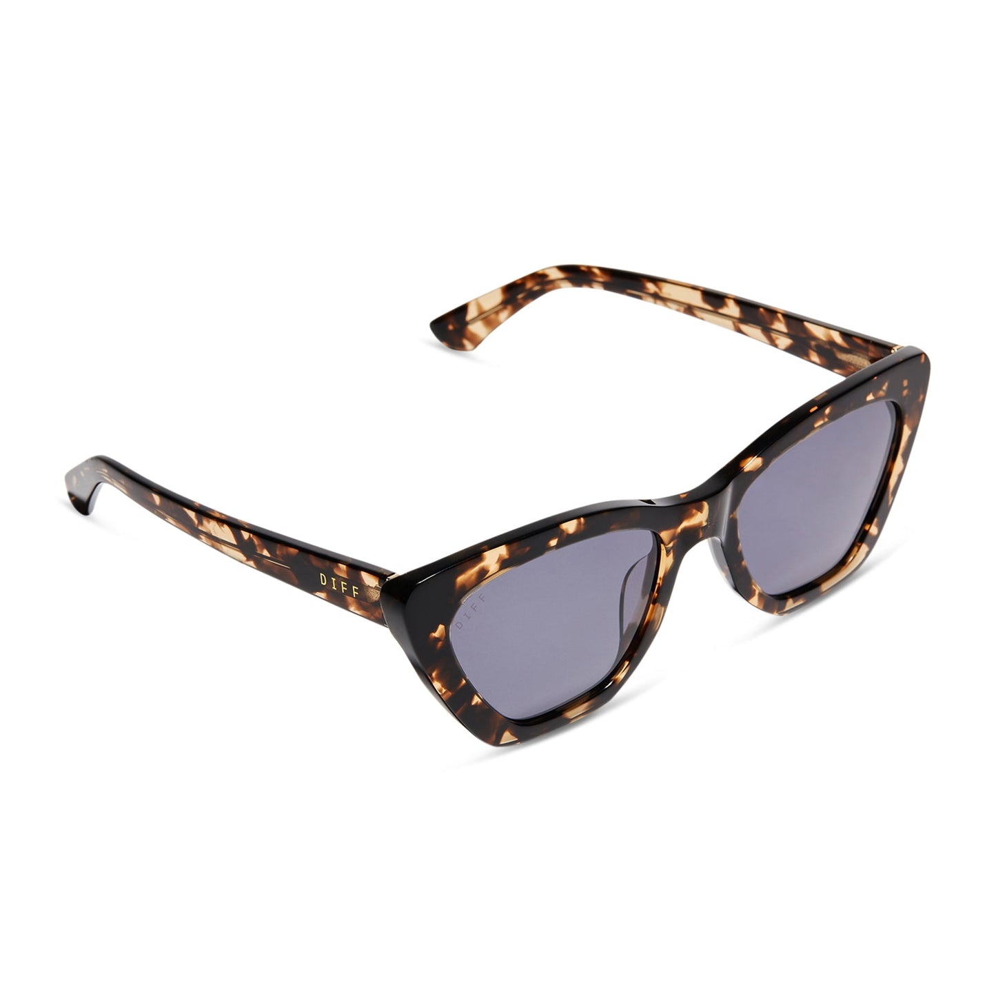 CAMILA - ESPRESSO TORTOISE + GREY SUNGLASSES