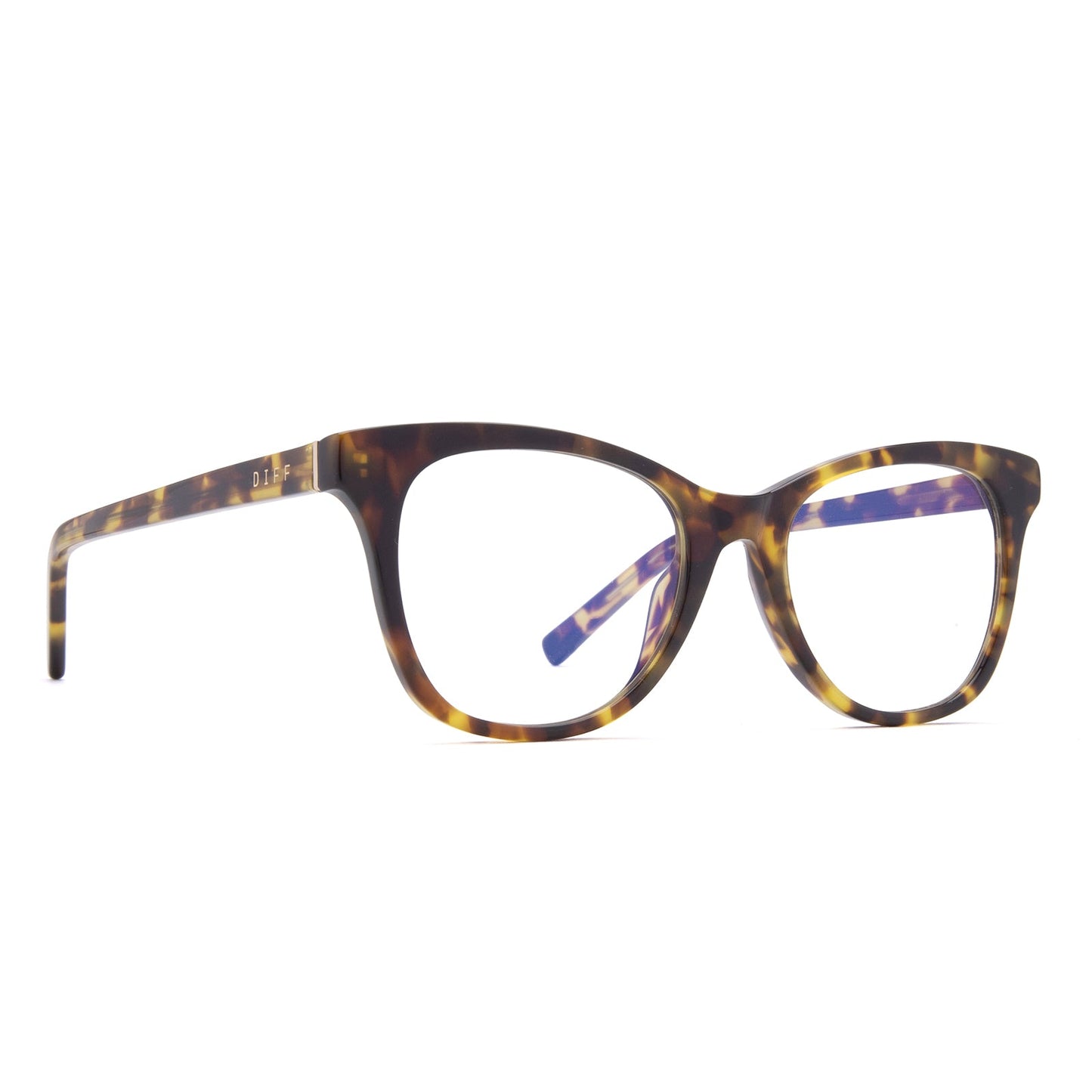 CARINA - AMBER TORTOISE + PRESCRIPTION GLASSES