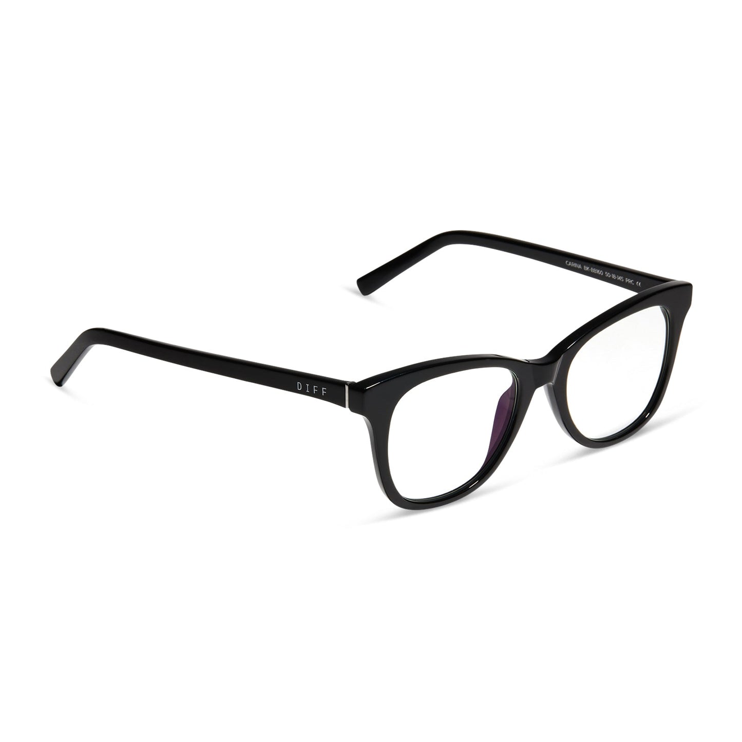 CARINA - BLACK + PRESCRIPTION GLASSES