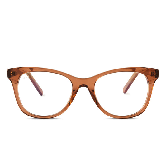 CARINA - BROWN SUGAR + PRESCRIPTION GLASSES