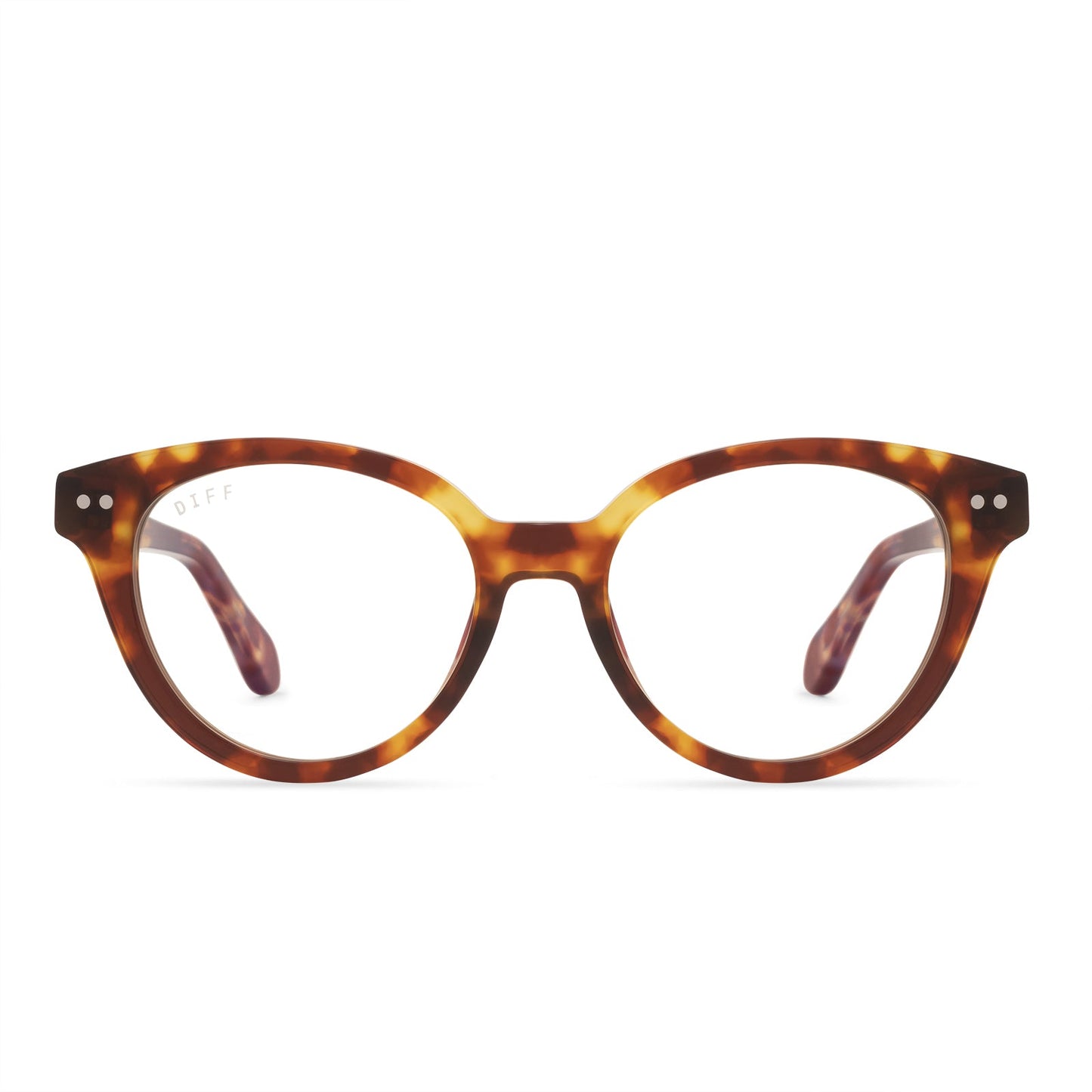 CARLY - AMBER TORTOISE + PRESCRIPTION GLASSES