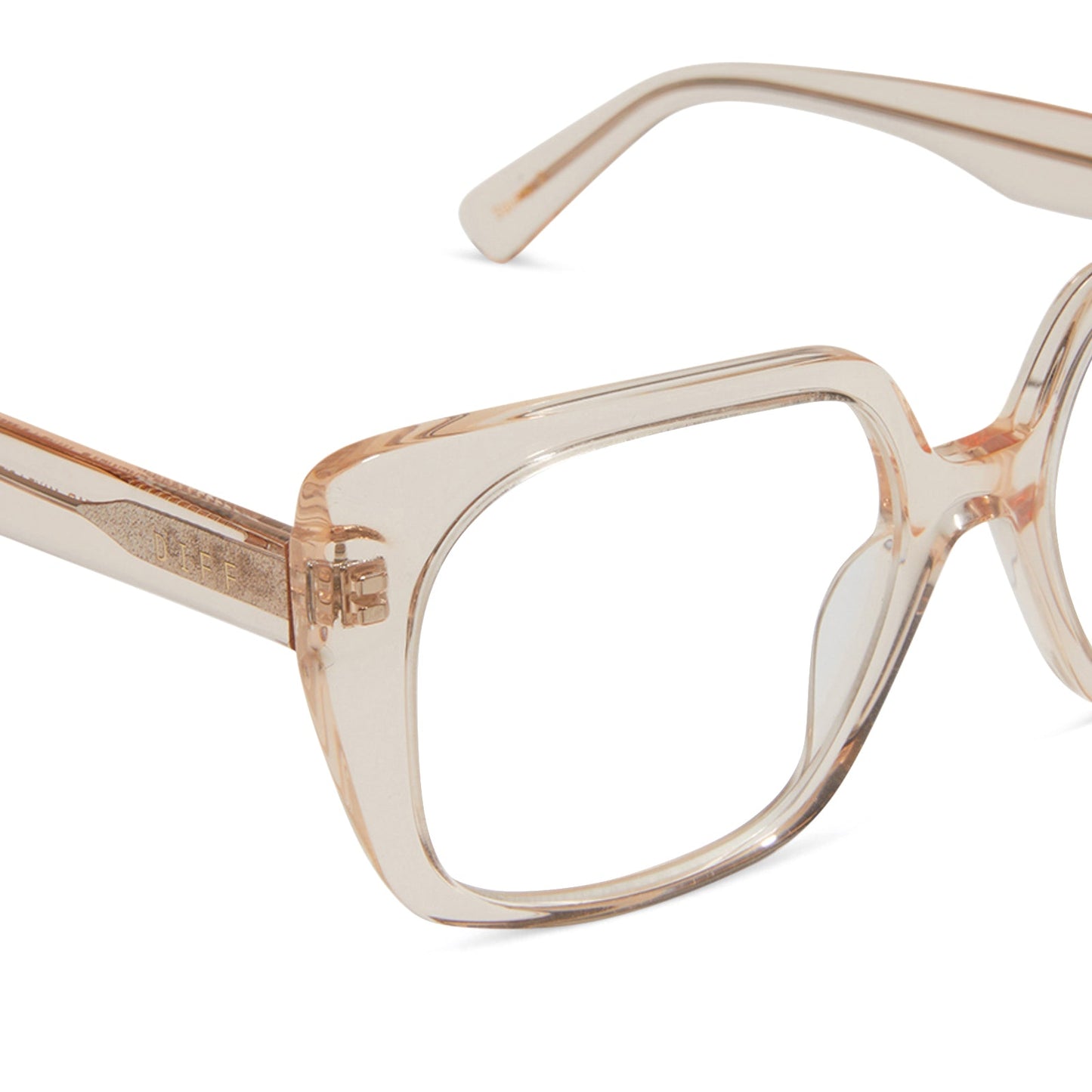 CECILIA - VINTAGE ROSE CRYSTAL + PRESCRIPTION GLASSES