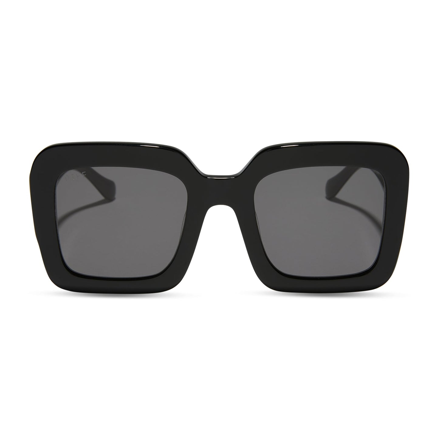 CHARISE - BLACK + GREY + POLARIZED SUNGLASSES