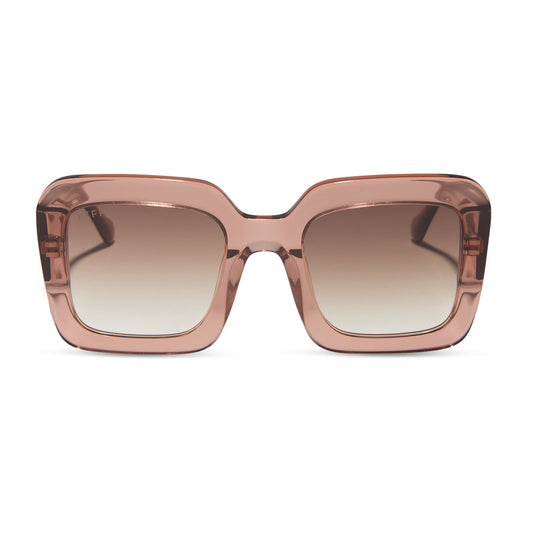 CHARISE - CAFÉ OLE + BROWN GRADIENT + POLARIZED SUNGLASSES