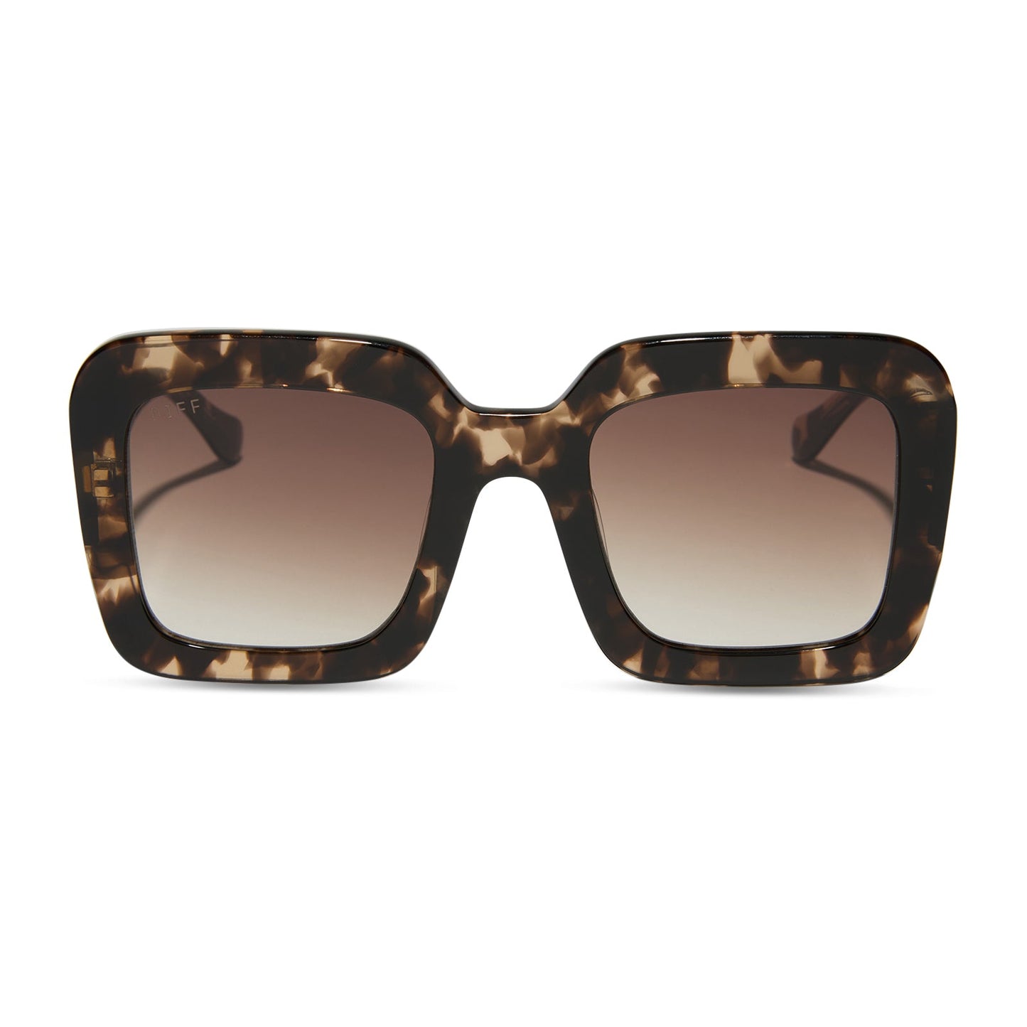 CHARISE - ESPRESSO TORTOISE + BROWN GRADIENT SUNGLASSES