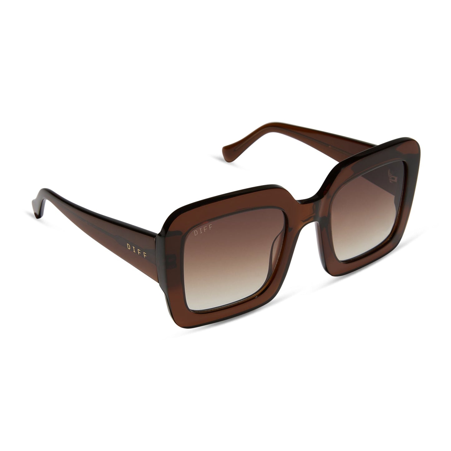 CHARISE - WHISKEY + BROWN GRADIENT + POLARIZED SUNGLASSES